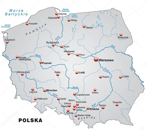 Białystok Mapa Polski Mapa