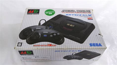 完品 メガドライブミニw Haa2523 Sega Mega Drive 16bit コントロールパット2個付き本体、アクセサリー｜売買さ