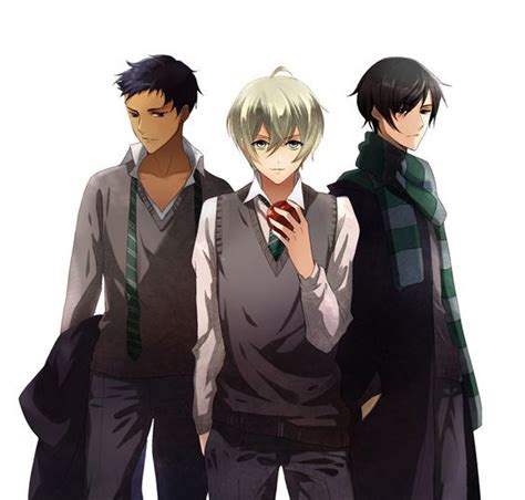 Blaise Zabini Draco Malfoy And Theo Nott Harry Potter Fan Art Lily