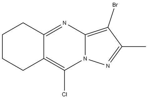 Pyrazolo 5 1 B Quinazoline 3 Bromo 9 Chloro 5 6 7 8 Tetrahydro 2