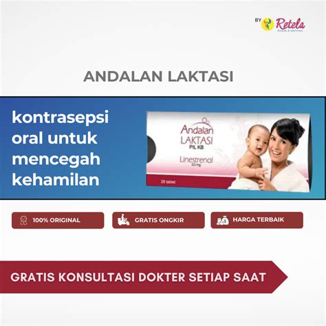 Jual Andalan Laktasi Pil Kb Strip Tablet Shopee Indonesia