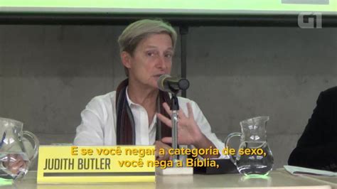 Judith Butler comenta a posição de setores religiosos contra a questão