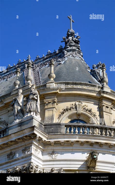 VERSAILLES FRANCE April 19 2015 Ornamented Buildings Of The Royal