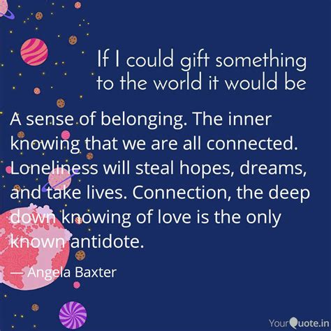 Sense Of Belonging Quote Brené Brown Quote Because True Belonging