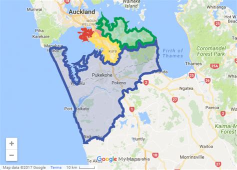 Boundary Maps | Te Whatu Ora Counties Manukau