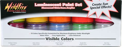 Wildfire Artist Kit Visible Colors