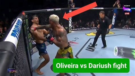 Charles Oliveira Vs Beneil Dariush Full Fight High Quality UFC 289 Full