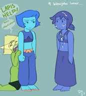 Post 3465053 Dezz Lapis Lazuli Nice Lapis Peridot Steven Universe