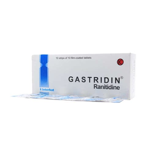 Jual Gastridin 150mg 1 Strip Isi 10 Tablet Ranitidine Hcl Tukak