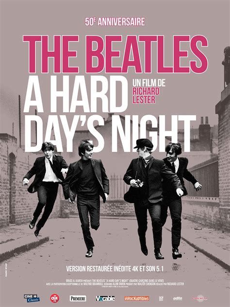 A Hard Days night Quatre garçons dans le vent Film 1964 AlloCiné