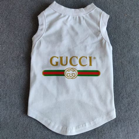 Gucci Dog Vest Dog Tank Top Vest Petwear Luxury Clothes W186