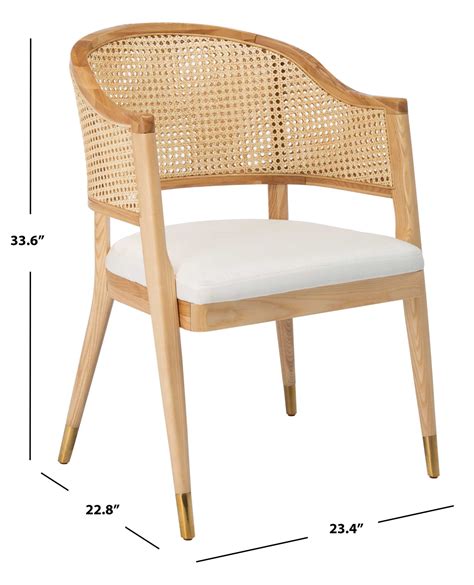 Buy Safavieh Couture Rogue Rattan Dining Chair Sfv4106a American Home