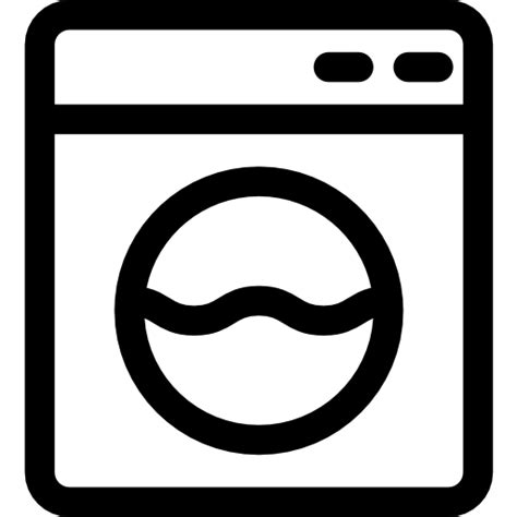 Прачечная иконка Basic Rounded Lineal | Freepik