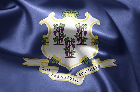 Connecticut State Flag - WorldAtlas.com