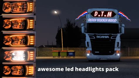 Rod K Pr Zemn Tajomstvo Ets Scania Rjl Custom Headlights Vezmite