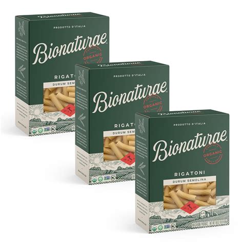 Amazon Bionaturae Rigatoni Pasta Noodles Durum Semolina Pasta