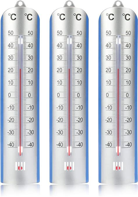 Four X Thermometer Analoges Thermometer F R Innen Und Au En