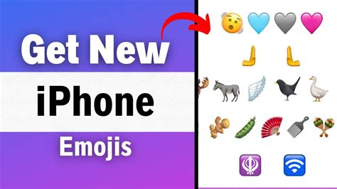 How To Get New Emojis On Your Iphone Youtube