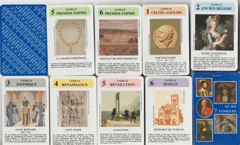 JEU DES 7 Familles Histoire De France EUR 3 00 PicClick FR