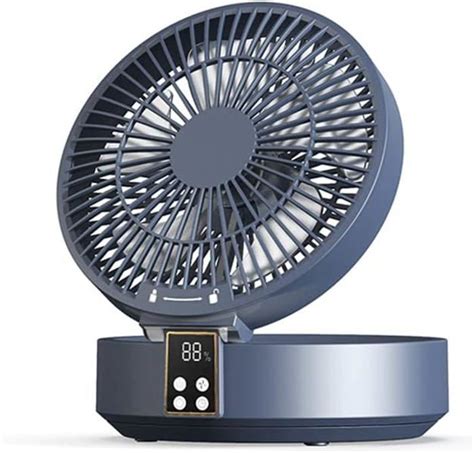 Ventilateur Portatif Pliant De Charge Usb 4000Mah Mini Ventilateur De