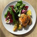 Roasted Lemon Chicken Thighs And Potatoes Hailee Catalano Recipes