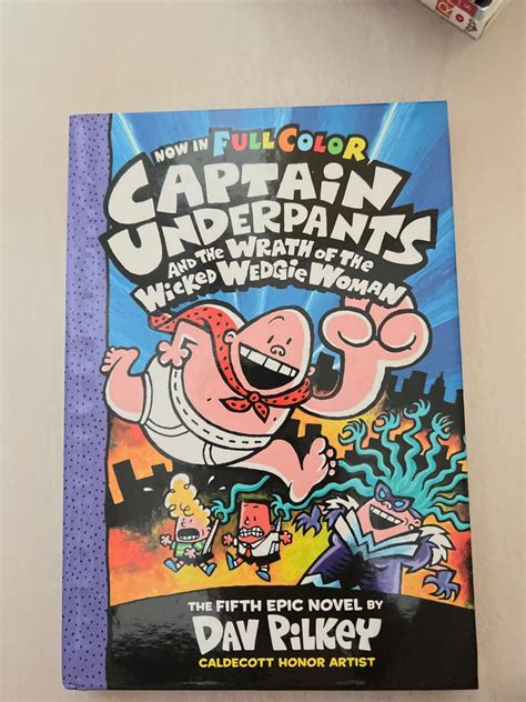 Captain Underpants and the Wrath of the Wicked Wedgie Woman 興趣及遊戲 書本