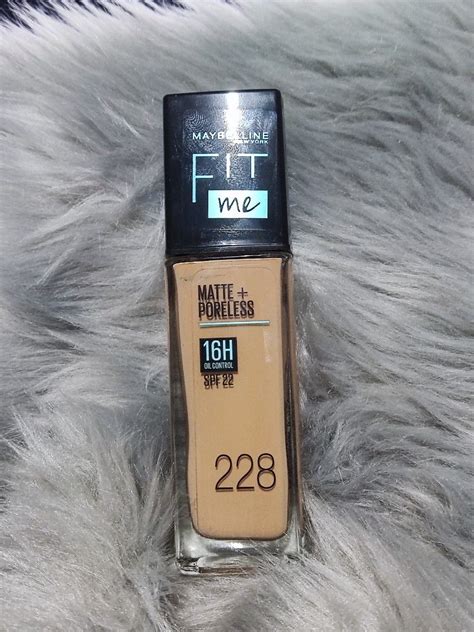 Maybelline Fit Me Matte And Poreless 228 Shade Beauty And Personal Care
