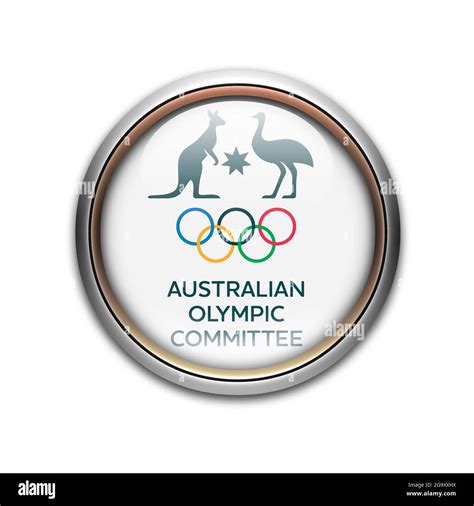 Australian Olympic Committee logo Stock Photo - Alamy