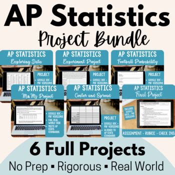 Ap Statistics Project Bundle Projects Digital Versions By Sine Me Up