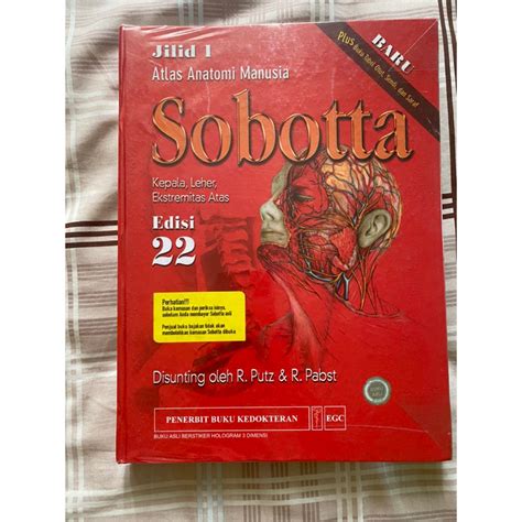 Jual Buku Original Kedokteran Atlas Anatomi Sobotta Edisi 22 SECOND