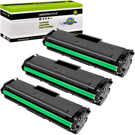 Used 3PK MLT D101S MLT D101L Toner Cartridge For Samsung ML 2165W SCX