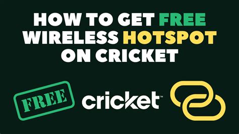 How To Get Free Wireless Hotspot On Cricket - Robot Powered Home