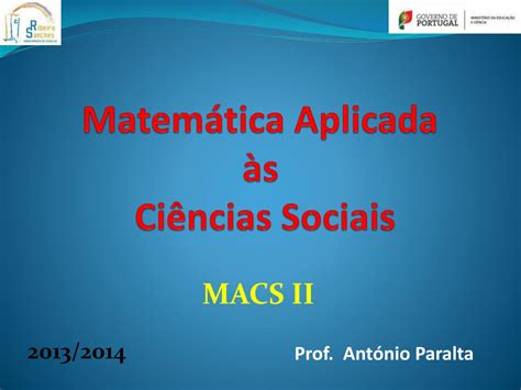 Ppt Matem Tica Aplicada S Ci Ncias Sociais Powerpoint Presentation