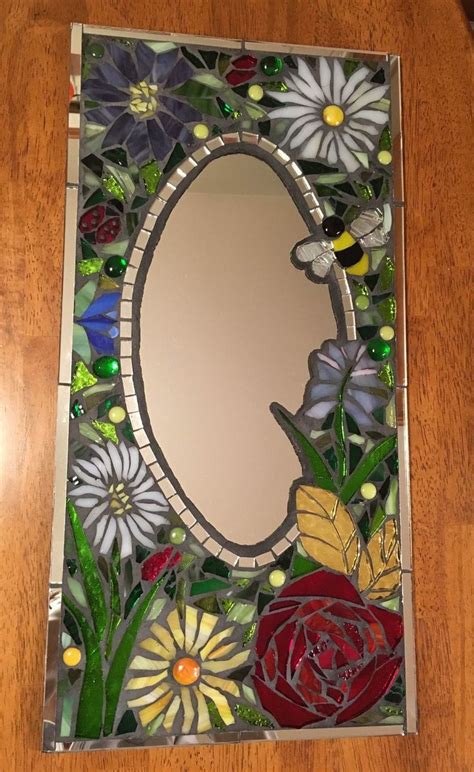 Pin By Fulya T Rkmen On Mozaik Mosaic Art Mirror Mosaic Mosaic