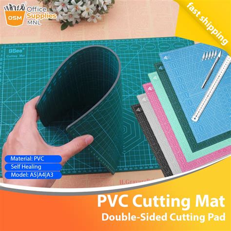 Pvc Cutting Mat Self Healing Cutting Pad Double Sided Diy Tool Cutting