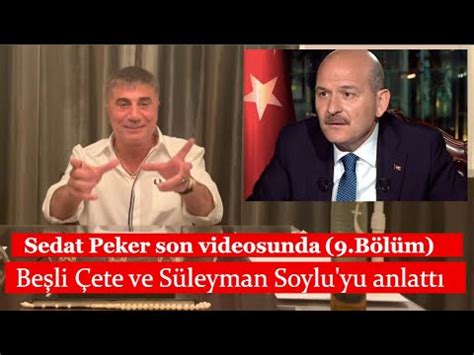 Sedat Peker In Son Videosu B L M Yay Mland Youtube