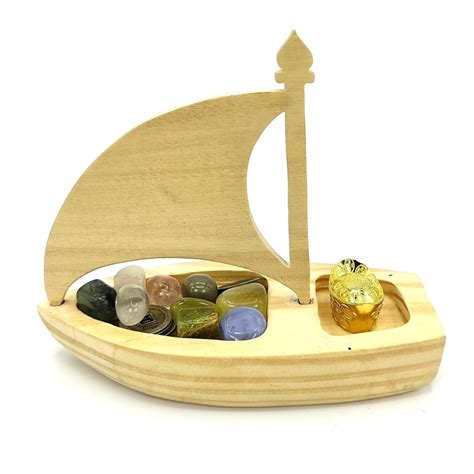 Vastu Feng Shui Ship With Ingot For Abundance Of Wealth