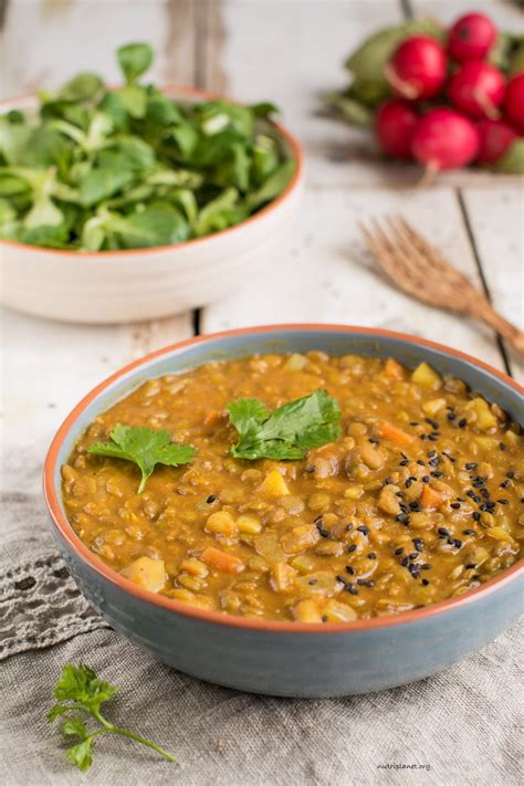 Vegan Lentil Stew With Tomatoes [gluten Free] Nutriplanet