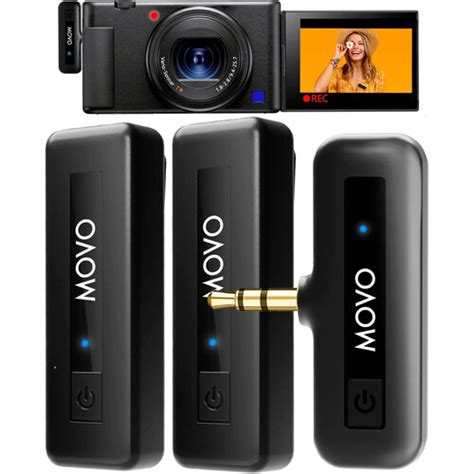 Movo Photo Mini Duo Person Wireless Wireless Mini Duo B H