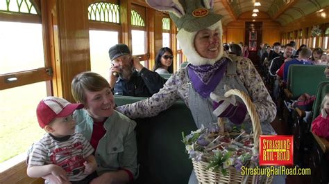 Easter Bunny Train At Strasburg Rail Road Youtube