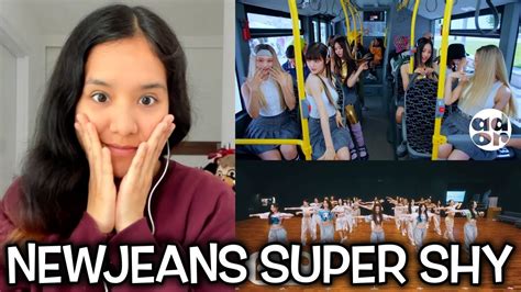 En Shock Newjeans Super Shy Official Mv Dance Practice