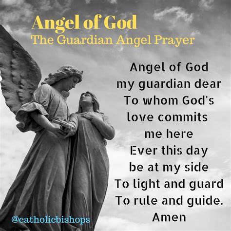 Prayer To Guardian Angels For Protection