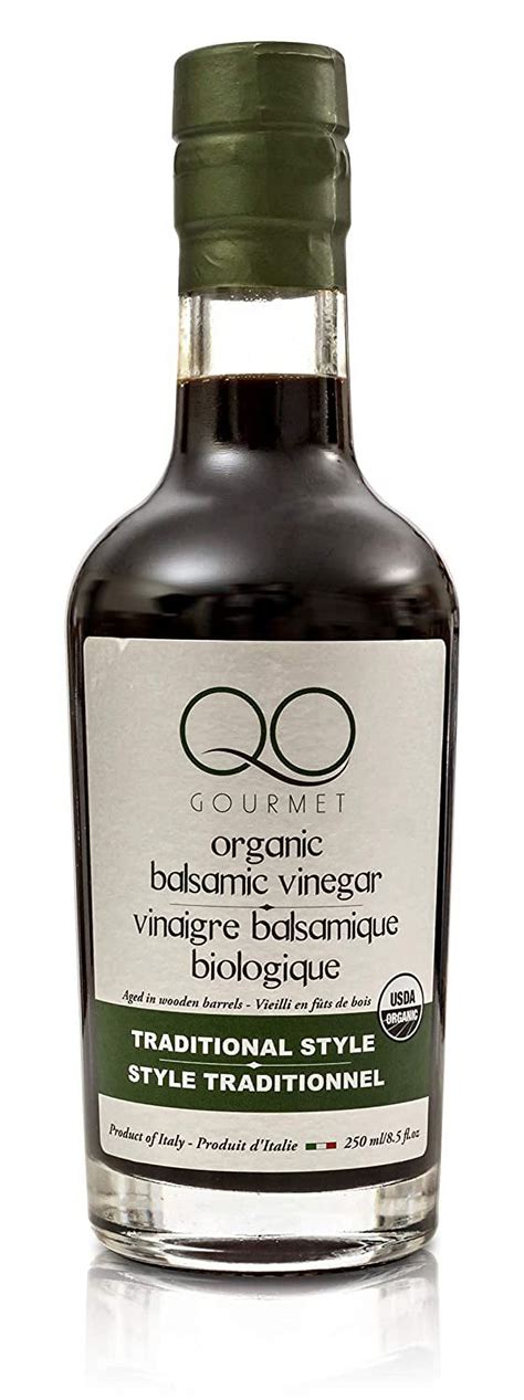 Organic Thick Aged Balsamic Vinegar Of Modena 4 Acidity Gourmet Traditional Style Dense