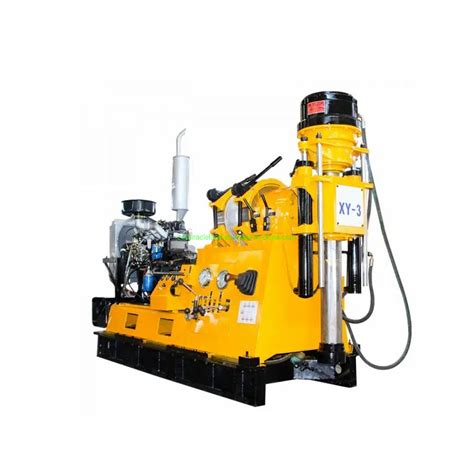 400 600m Hydraulic Rotary Geotechnical Borehole Coring Drill Rig Xy 3 China Drilling Rig And