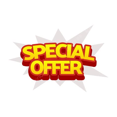 Special Offer, Special Offer Text, Special Offer Bro, Offer PNG ...