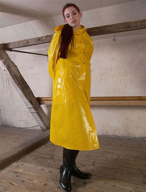 Imgur The Most Awesome Images On The Internet Vinyl Raincoat Pvc Raincoat Yellow Raincoat