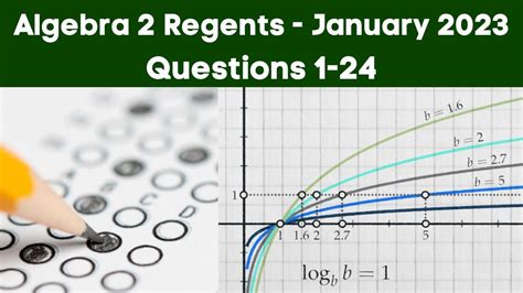 Algebra Regents January Part Questions Youtube