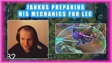 Jankos Preparing His Flash And Rift Herald Mechanics For Lec Youtube