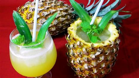 Refreshing Pineapple Drink Recipe Best Summer Treats Summer Drinks