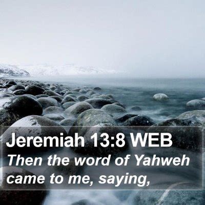 Jeremiah 13 Scripture Images Jeremiah Chapter 13 WEB Bible Verse Pictures